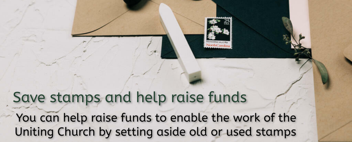 Save used stamps and help raise funds
