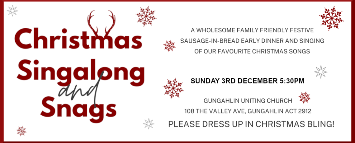 Christmas Singalong and Snags