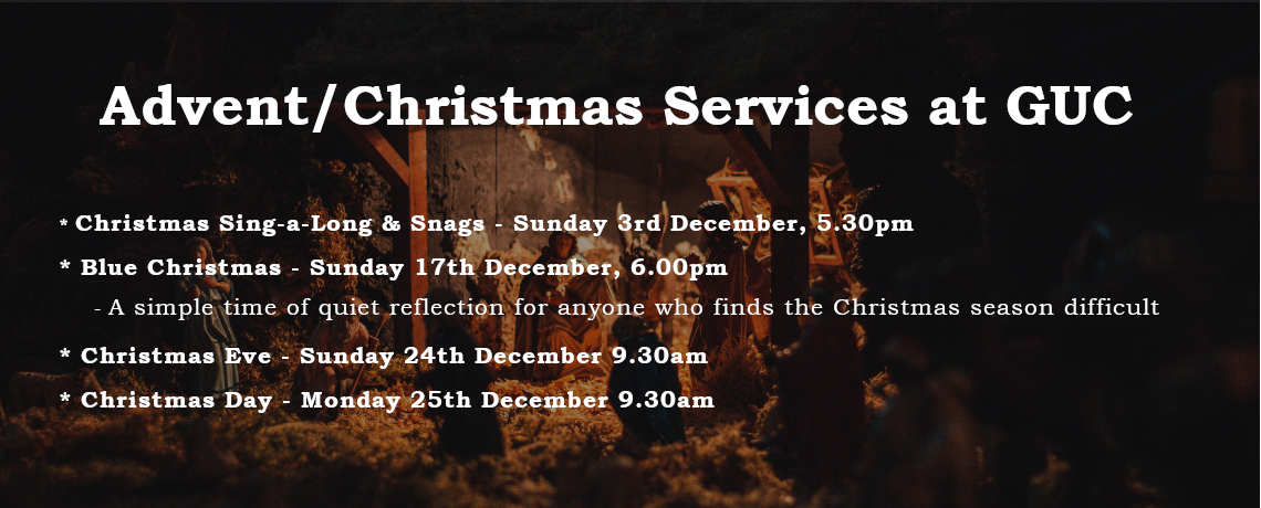 Advent/Christmas Services at GUC